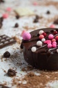 TAMBOR DE CHOCOLATE CON GRAJEAS